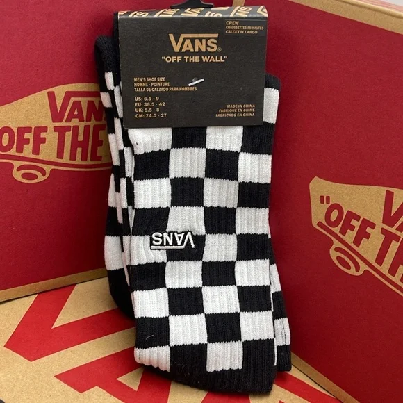 VANS "Off The Wall" socks Checkerboard - Picture 2 of 16